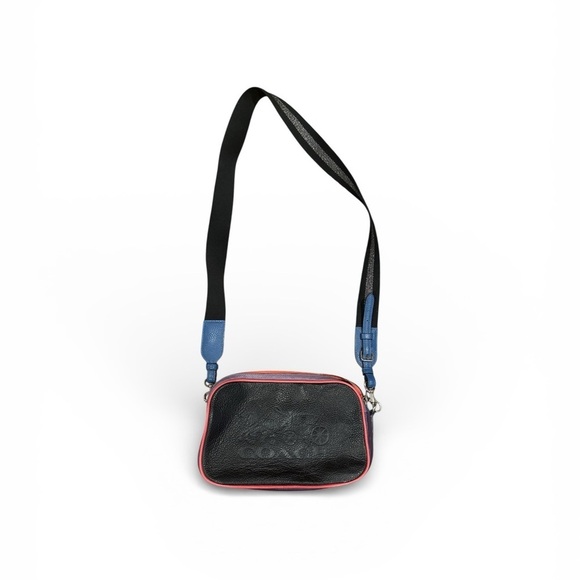 Coach Handbags - Coach Stylish Black and Blue Shoulder Bag